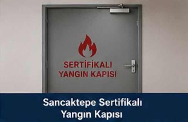 Sancaktepe Sertifikalı Yangın Kapısı